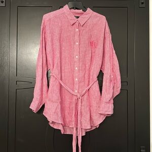 Lauren Ralph Lauren Monogram Button up